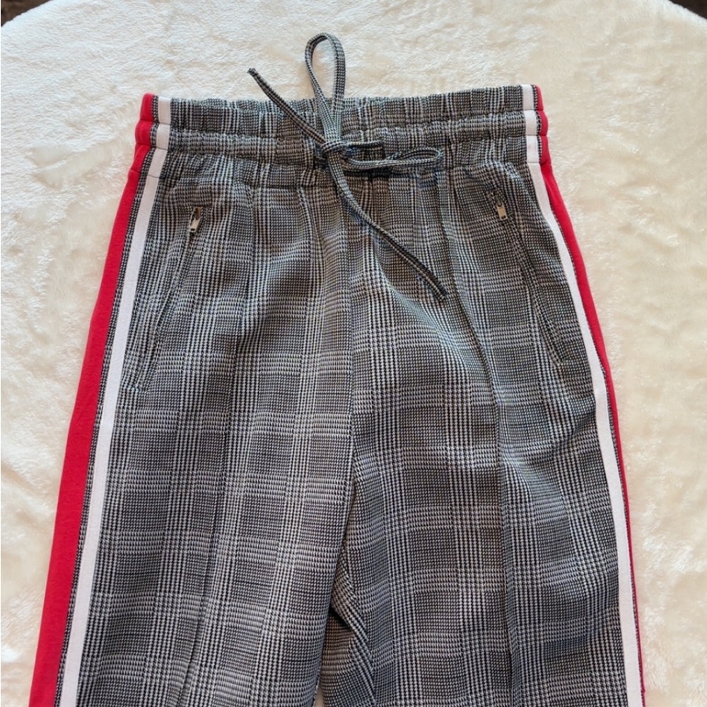 Houndstooth Ankle Pants - Picture 3 of 12